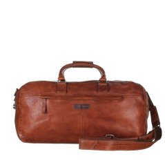 Cestovní kožená taška Greenburry 2915-24 Cognac