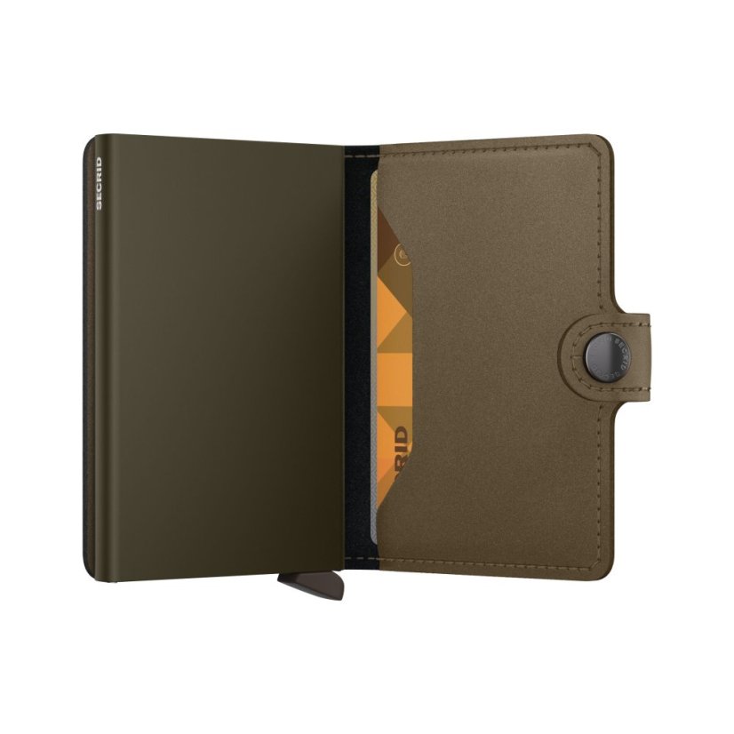 Miniwallet Secrid Matte Satin Bronze