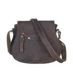 Kožená kabelka Greenburry Revival 1946-22 hnědá