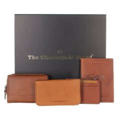 Dárkový set pro ženy Chesterfield C99.910031 koňak