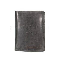 Kožená peněženka washed 2921-20 anthrazite