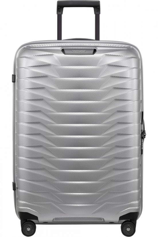 Střední cestovní kufr Samsonite Proxis Silver