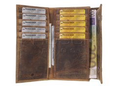 Kožená peněženka s řetězem Greenburry 1823-25