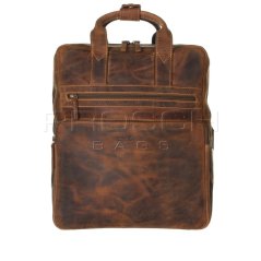 Kožený batoh na notebook Greenburry 1567-25