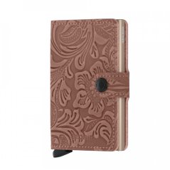 Miniwallet Secrid Ornament MOr-Rose