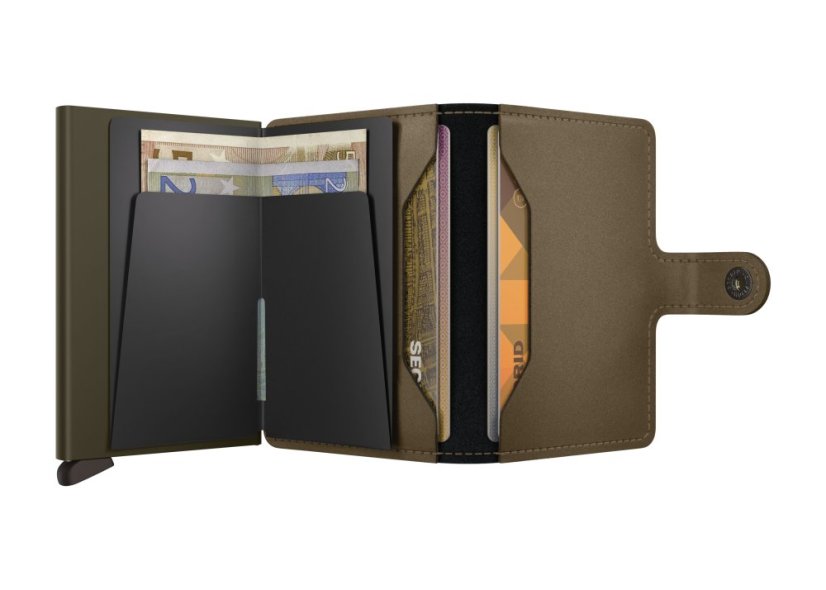 Miniwallet Secrid Matte Satin Bronze