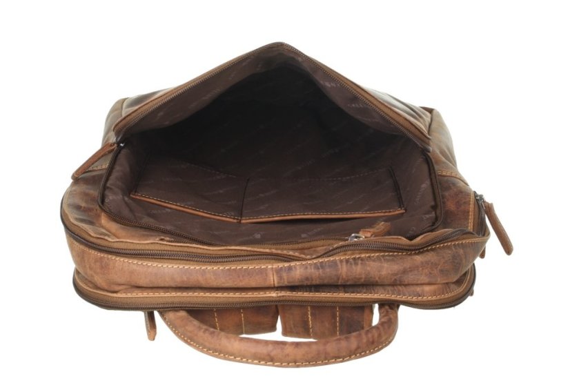 Kožený vintage Business Batoh Greenburry 1531-25