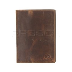 Kožená dokladovka Greenburry 328-25 hnědá
