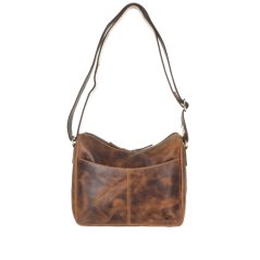 Kožená kabelka crossbody Greenburry 1534-25