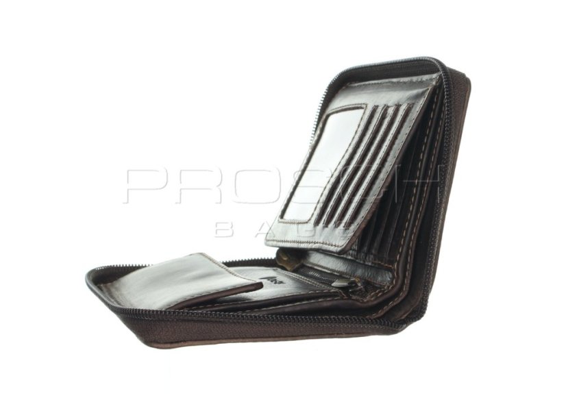 Dámská kožená peněženka RFID 1086-22 Peanut Brown