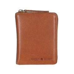 Kožená peněženka na zip Greenburry 2521-24