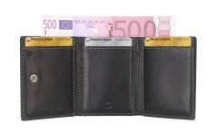 Kožená peněženka Jekyll & Hide Texas 3624 černá