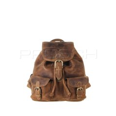 Kožený batoh Greenburry 1711S-25 hnědý
