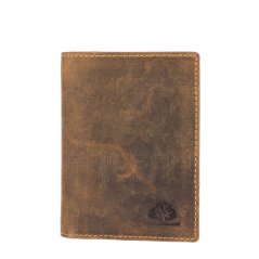 Kožená dokladovka Greenburry 1794B-25 hnědá