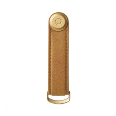 Klíčenka Orbitkey 2.0 Waxed Canvas Golden Sand
