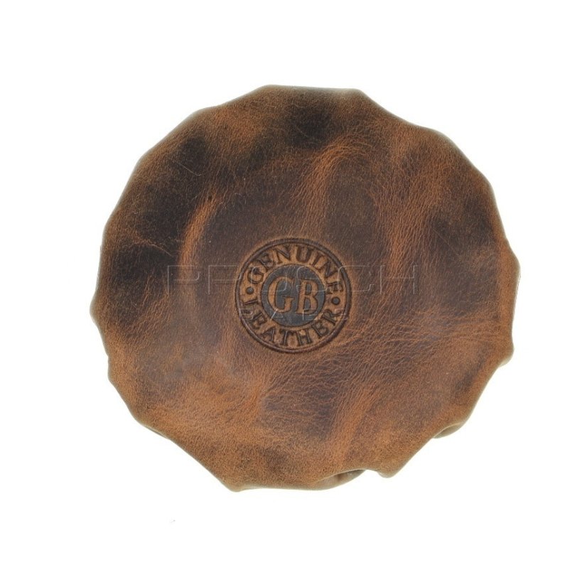 Kožený měšec medium Greenburry 1825-25 hnědý