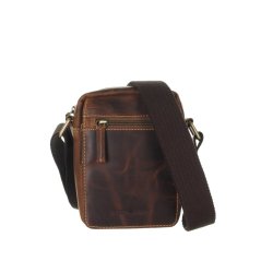 Pánská kožená taška Greenburry 1610-25 hnědá