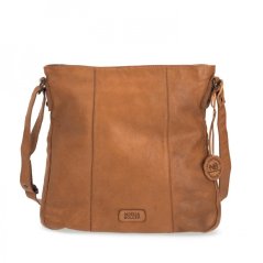 Kožená kabelka Noelia Bolger NB2002 cognac
