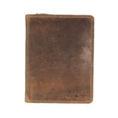 Kožený organizer Greenburry 1633-25 hnědý