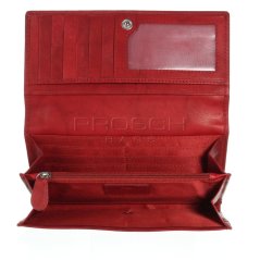 Dámská kožená peněženka Greenburry 1882-26 červená