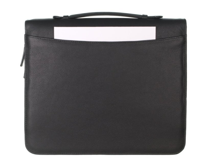 Kožená spisovka D&N 5592-01 Black