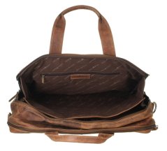 Kožená taška na notebook 17" Greenburry 1572-25