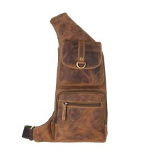 Kožený batůžek Greenburry 1612-25 hnědý