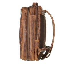 Kožený batoh na notebook XL Greenburry 1691M-25