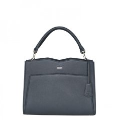 Kožená kabelka na notebook SOCHA Diamond Grey 14"