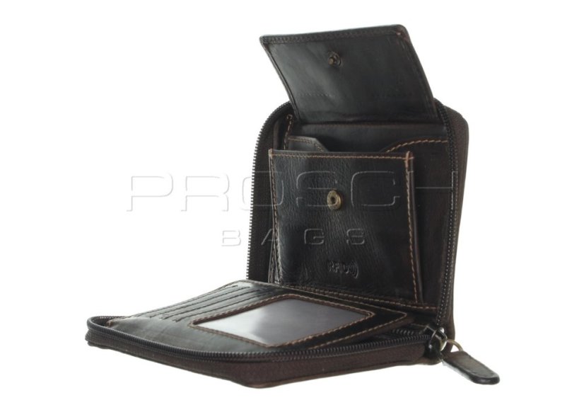 Dámská kožená peněženka RFID 1086-22 Peanut Brown