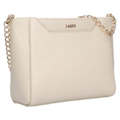 Dámská kabelka crossbody Lagen BLC-22/1974 bílá