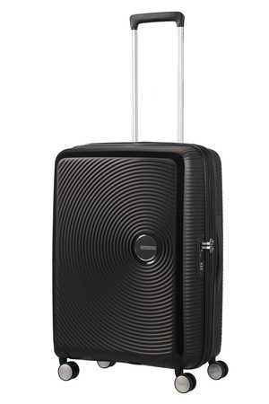 Střední cestovní kufr A.Tourister Soundbox Black