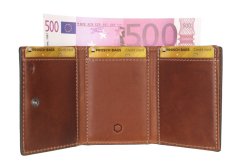 Kožená peněženka Jekyll & Hide Texas 3624 hnědá