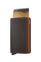 Slimwallet Secrid Truffle/Orange
