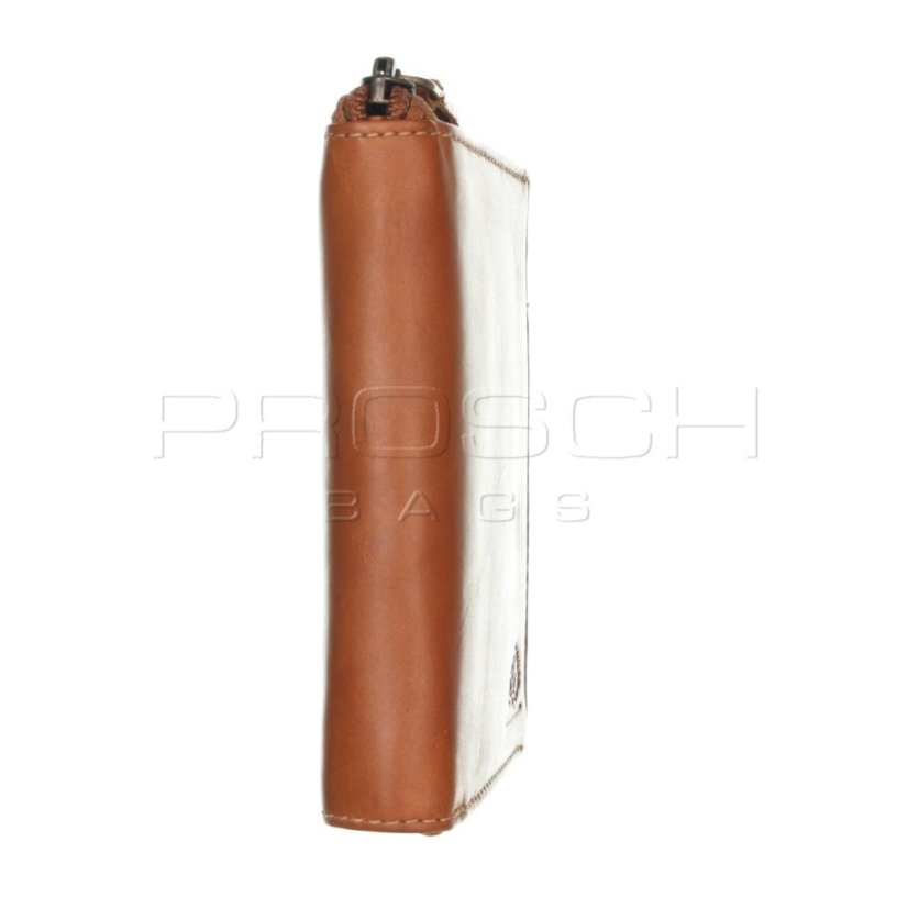 Dámská kožená peněženka RFID 1086-24 Teak Brown