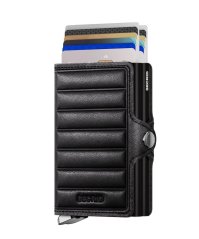 Premium Twinwallet Secrid Emboss Lines Black